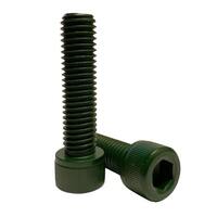 3/8"-16 X 2" Socket Head Cap Screw (A574), Coarse, Alloy, Teflon (Xylan®) Green